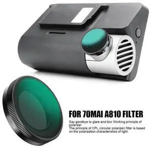 For 70 Mai A810 Dashcam Filter- CPL Polarizing Circular Lens Filter To Eliminate Glare& Reduce Reflections For 70 Mai A810 Dashcam Filter- CPL Polarizing Circular Lens Filter To Eliminate Glare& Reduce Reflections