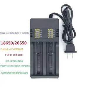 1 Piece 2-Slots Li- Charger 3.7V 16340 14500 Li- Rechargeable Charger Charger EU 1 Piece 2-Slots Li- Charger 3.7V 16340 14500 Li- Rechargeable Charger Charger EU
