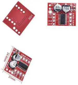 L298N DC Motor Drive Module 1.5A 2 Way MX1508 PWM Speed Dual H-Bridge Stepper Motor Module 5Pcs L298N DC Motor Drive Module 1.5A 2 Way MX1508 PWM Speed Dual H-Bridge Stepper Motor Module 5Pcs