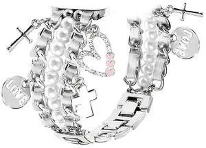 Cute Strap For Watch Bands- Stylish Cowboy Chain Bracelet For Women 40Mm 38Mm 41Mm 42Mm 46Mm 44Mm 45Mm 49Mm Cute Strap For Watch Bands- Stylish Cowboy Chain Bracelet For Women 40Mm 38Mm 41Mm 42Mm 46Mm 44Mm 45Mm 49Mm
