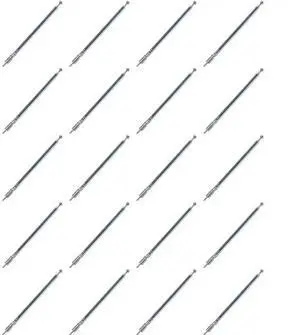 20X Replacement 49Cm 19.3Inch 6 Sections Telescopic Antenna Aerial For Radio TV 20X Replacement 49Cm 19.3Inch 6 Sections Telescopic Antenna Aerial For Radio TV