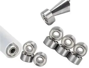 Miniature Bearing 693ZZ 3x8x4mm Steel High Speed Fan Motor Bearing Fan Motor Accessories 5PCS Miniature Bearing 693ZZ 3x8x4mm Steel High Speed Fan Motor Bearing Fan Motor Accessories 5PCS