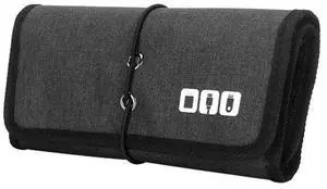 Electronic Organizer Cord Pouch Travel Cable Bag Organizer Carrying Case For Power Bank USB Cables 1 Piece Black Electronic Organizer Cord Pouch Travel Cable Bag Organizer Carrying Case For Power Bank USB Cables 1 Piece Black