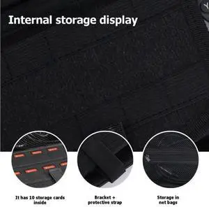 For Anbernic RG VITA PRO Handheld Game Console Shock-Absorbing Waterproof Anti-Scratch Carry Case Bag For Anbernic RG VITA PRO Handheld Game Console Shock-Absorbing Waterproof Anti-Scratch Carry Case Bag