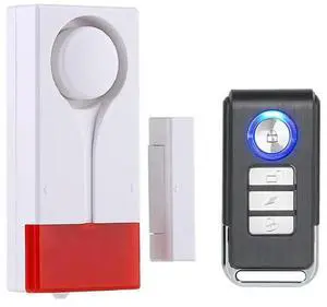 Door Window Open Alarm, Remote Control Magnetic Sensor Chime Anti Theft Home Security DIY Protection Door Window Open Alarm, Remote Control Magnetic Sensor Chime Anti Theft Home Security DIY Protection