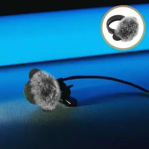 5Pcs Microphone Windscreen Cover Lightweight Windproof Noise Canceling Lavalier Mic Protective Muff for Outdoor 5Pcs Microphone Windscreen Cover Lightweight Windproof Noise Canceling Lavalier Mic Protective Muff for Outdoor
