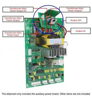 Inverter Welding Machine Maintenance Auxiliary Power Board External Switch Circuit Board DC310V-540V Input Switching Power Board Inverter Welding Machine Maintenance Auxiliary Power Board External Switch Circuit Board DC310V-540V Input Switching Power Board