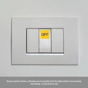 20Pcs Device Switch PVC Warning Stickers Easy Apply on Off els for Safety Home Office Bedroom Device Stickers 20Pcs Device Switch PVC Warning Stickers Easy Apply on Off els for Safety Home Office Bedroom Device Stickers