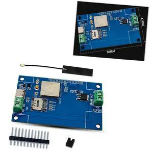 MOS Switch Module 4G AIR780E Single Channel DC5-60V Power 60V N-MOS Flip Na-no SIM Slot AT Command Secondary Development MOS Switch Module 4G AIR780E Single Channel DC5-60V Power 60V N-MOS Flip Na-no SIM Slot AT Command Secondary Development