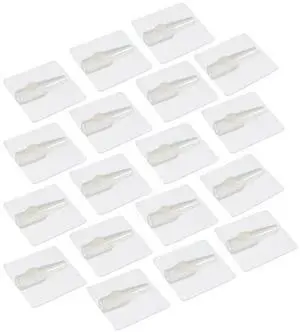 50Pcs DIY Bouquet Fixing Glue Transparent Plastic Adhesive Stickers Floral Packaging Materials Flower Shop Supply Tape 50Pcs DIY Bouquet Fixing Glue Transparent Plastic Adhesive Stickers Floral Packaging Materials Flower Shop Supply Tape