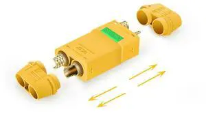 XT90S Model Connector Airplane Plug 30A High Current Anti-Spark Male Female Connector for ESC Charger Lead 5 Pair XT90S Model Connector Airplane Plug 30A High Current Anti-Spark Male Female Connector for ESC Charger Lead 5 Pair