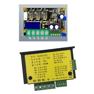 800W Motor Speed Regulator with/No Hall DC11-75V 20A Brushless Motor Driver Board Motor Governor Forward and Reverse Controller 800W Motor Speed Regulator with/No Hall DC11-75V 20A Brushless Motor Driver Board Motor Governor Forward and Reverse Controller