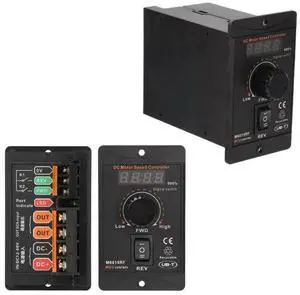 PWM Motor Speed Controller DC12-60V 15A Digital Display 20kHz High Power DC Motor Governor Forward Reverse Electronic Regulator PWM Motor Speed Controller DC12-60V 15A Digital Display 20kHz High Power DC Motor Governor Forward Reverse Electronic Regulator