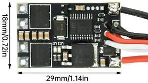 1-2S Dual-way Bidirectional Mixing ESC Brushed ESC 5A/9A Differential ESC with Overcurrent Protection for RC Tank Aircraft Boat 1-2S Dual-way Bidirectional Mixing ESC Brushed ESC 5A/9A Differential ESC with Overcurrent Protection for RC Tank Aircraft Boat