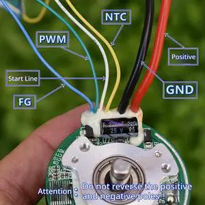 DC12V Brushless Motor with Neodymium-iron-boron Strong Magnet Large Torque with 6mm Shaft Diameter 2440 RPM Brushless Motor DC12V Brushless Motor with Neodymium-iron-boron Strong Magnet Large Torque with 6mm Shaft Diameter 2440 RPM Brushless Motor
