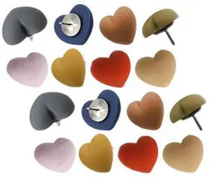 30Pcs Decorative Heart Pushpins Resin Thumbtacks Cork Board Bulletin Board Photo Map Location Pins Home Office 30Pcs Decorative Heart Pushpins Resin Thumbtacks Cork Board Bulletin Board Photo Map Location Pins Home Office