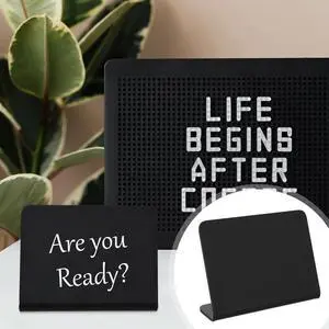 6Pcs Small Blackboard Acrylic Blackboard Writing Board Reusable Wedding Party Decoration Message Board 6Pcs Small Blackboard Acrylic Blackboard Writing Board Reusable Wedding Party Decoration Message Board