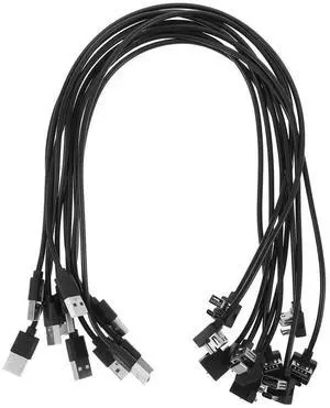 10Pcs Suitcase Charging Cable with Dual USB Ports Built-in Extension Cord for Luggage Power Extension USB 10Pcs Suitcase Charging Cable with Dual USB Ports Built-in Extension Cord for Luggage Power Extension USB