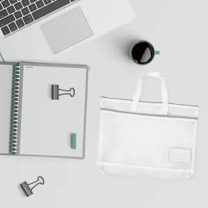 2Pcs A3 Large Capacity Document Bag Nylon Zipper Portfolio Pouch Organizer for Art Posters Travel Office 2Pcs A3 Large Capacity Document Bag Nylon Zipper Portfolio Pouch Organizer for Art Posters Travel Office