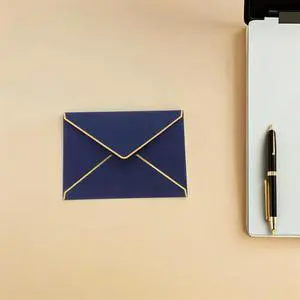 50Pcs Envelopes V-Flap Paper 7.3x5.3 Gold Foil Border Decorative Wedding Invitations Baby Shower Graduation Cards 50Pcs Envelopes V-Flap Paper 7.3x5.3 Gold Foil Border Decorative Wedding Invitations Baby Shower Graduation Cards