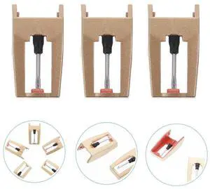 5Pcs Golden Turntable Stylus Replacement Needles Compact Easy DIY Installation Purer Tone Record Player Pickup 5Pcs Golden Turntable Stylus Replacement Needles Compact Easy DIY Installation Purer Tone Record Player Pickup