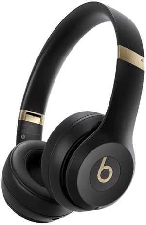 Beats Solo4 Wireless Headphones, Black Gold, Bluetooth Over-Ear Headset with Spatial Audio, Up to 50 Hours of Battery Life, Fast Fuel Charging, Built-In Mic, USB-C & 3.5mm Audio Beats Solo4 Wireless Headphones, Black Gold, Bluetooth Over-Ear Headset with Spatial Audio, Up to 50 Hours of Battery Life, Fast Fuel Charging, Built-In Mic, USB-C & 3.5mm Audio