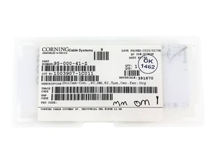 Corning 95-000-41-Z UniCam Pretium SC OM1 62.5um Multimode Connectors, 25 Pack - Refurbished Corning 95-000-41-Z UniCam Pretium SC OM1 62.5um Multimode Connectors, 25 Pack - Refurbished