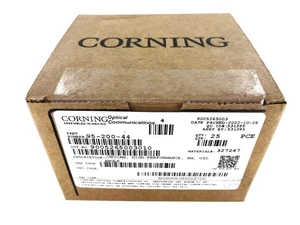Corning 95-200-44 UniCam SC/APC OS2 Single-Mode Fiber Optic Connectors, Green - 25 Pack Corning 95-200-44 UniCam SC/APC OS2 Single-Mode Fiber Optic Connectors, Green - 25 Pack