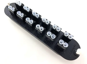 Corning CCH-CP24-D3 CCH 24-Fiber OM2 LC Duplex Black Adapter Panel Corning CCH-CP24-D3 CCH 24-Fiber OM2 LC Duplex Black Adapter Panel