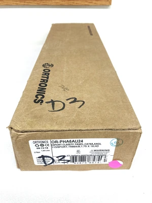 Ortronics OR-PHA6AU24 Clarity Cat6A 24-Port Angled 1U Patch Panel Ortronics OR-PHA6AU24 Clarity Cat6A 24-Port Angled 1U Patch Panel