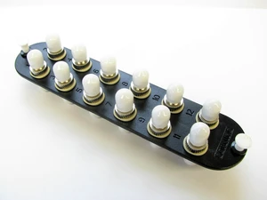 Corning CCH-CP12-15T CCH 12-Fiber OM1 Panel with 12 ST-Compatible Simplex Adapters, Beige Corning CCH-CP12-15T CCH 12-Fiber OM1 Panel with 12 ST-Compatible Simplex Adapters, Beige