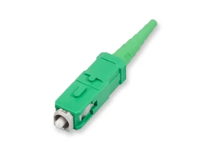 Corning OSNP-SCA-900 OptiSnap SC/APC OS2 Single-Mode 900 µm Fiber Optic Connector, Green Corning OSNP-SCA-900 OptiSnap SC/APC OS2 Single-Mode 900 µm Fiber Optic Connector, Green