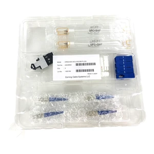 Corning SOC-SCU-900-SM-PLUS4 FuseLite SC/UPC Singlemode 900um Fiber Optic Connectors, 4 Pack Corning SOC-SCU-900-SM-PLUS4 FuseLite SC/UPC Singlemode 900um Fiber Optic Connectors, 4 Pack