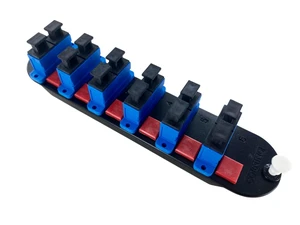 Corning CCH-CP12-59 Fiber Adapter Panel, 6 SC Duplex, 12 Fiber, OS2 Singlemode Corning CCH-CP12-59 Fiber Adapter Panel, 6 SC Duplex, 12 Fiber, OS2 Singlemode