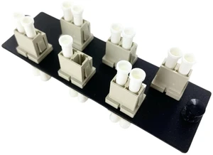 Panduit FAP6WEIDLC Opticom Fiber Optic Adapter Panel, 6 LC Duplex OM1 Multimode 62 Panduit FAP6WEIDLC Opticom Fiber Optic Adapter Panel, 6 LC Duplex OM1 Multimode 62