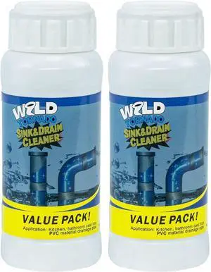 Wild Tornado Pipe Dredge,Powerful Sink Cleaner Powder Fast Foaming for Kitchen Toilet Pipeline Quick Cleaning Tool2pcs Wild Tornado Pipe Dredge,Powerful Sink Cleaner Powder Fast Foaming for Kitchen Toilet Pipeline Quick Cleaning Tool2pcs