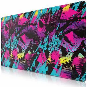 Gaming Mouse Pad 31.5x15.8inch Extended XXL Large Mouse Pad Big Computer Keyboard Mouse Mat Desk Pad with Non-Slip & Rubber Base & Stitched Edge Gaming Mouse Pad 31.5x15.8inch Extended XXL Large Mouse Pad Big Computer Keyboard Mouse Mat Desk Pad with Non-Slip & Rubber Base & Stitched Edge