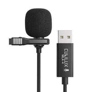 USB Microphone for Laptop, Plug-and-Play Unidirectional USB A Lavalier MIC, Mini Clip-On Lapel Microphone for Computer, PC, Dictation, Zoom, Skype, Recording - 4 Feet USB Microphone for Laptop, Plug-and-Play Unidirectional USB A Lavalier MIC, Mini Clip-On Lapel Microphone for Computer, PC, Dictation, Zoom, Skype, Recording - 4 Feet