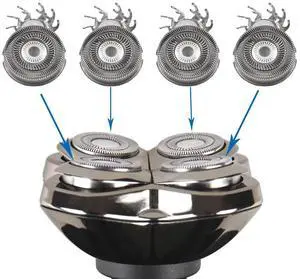 Shaver Replacement blades,Electric Razor Replacement head,4-Pack Shaver Replacement blades,Electric Razor Replacement head,4-Pack