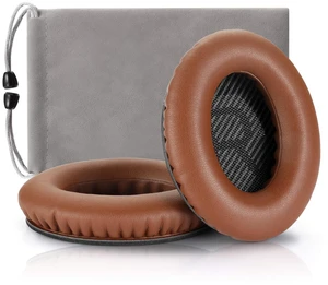 Headphones Replacement Ear Pads Cover, EarPads Cushion for Bose Quietcomfort QC15 QC25 QC35 35 ii -1 Pair (Brown) Headphones Replacement Ear Pads Cover, EarPads Cushion for Bose Quietcomfort QC15 QC25 QC35 35 ii -1 Pair (Brown)