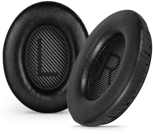 Replacement Ear Pads for Bose QuietComfort QC 35 (ii) 25 15 2 Headphones, Tear-Proof Earpads Cushion for QC35 (ii) QC25 QC15 QC2 SoundTrue/SoundLink AE2/AE2i/AE2w Around-Ear Headphones (Black) Replacement Ear Pads for Bose QuietComfort QC 35 (ii) 25 15 2 Headphones, Tear-Proof Earpads Cushion for QC35 (ii) QC25 QC15 QC2 SoundTrue/SoundLink AE2/AE2i/AE2w Around-Ear Headphones (Black)