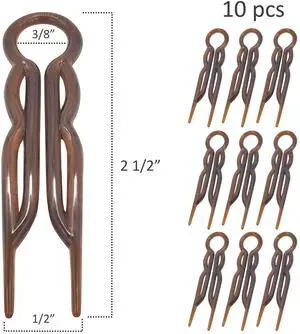 Magic-Grip Styling U-Shaped Hair Pins, Strong Hold, 20 Pack Magic-Grip Styling U-Shaped Hair Pins, Strong Hold, 20 Pack