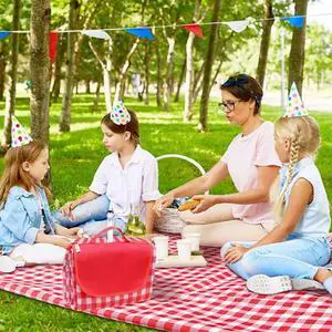 Oversize Picnic Beach Blanket, 80''x80'' Outdoor Waterproof Foldable Sandproof Blankets Plaid Picnic Mat for Beach Camping on Grass Picnic Blankets (RED, 80x80in) Oversize Picnic Beach Blanket, 80''x80'' Outdoor Waterproof Foldable Sandproof Blankets Plaid Picnic Mat for Beach Camping on Grass Picnic Blankets (RED, 80x80in)