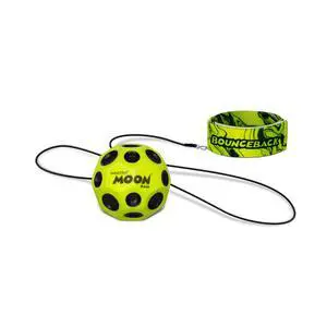 Bounceback Returning Yellow Moon Ball Hyper Bouncy Balls, Extreme Bounce and Fun, Super High Bouncing Ball for Active Play and Outdoor Games Bounceback Returning Yellow Moon Ball Hyper Bouncy Balls, Extreme Bounce and Fun, Super High Bouncing Ball for Active Play and Outdoor Games