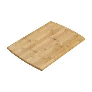 Everyday 10" x 14" Bamboo Cutting Board, Durable Edge-Grain Wood, Moisture-Resistant, Knife-Friendly, Wooden Chopping Board for Kitchen, Low-Maintenance, Natural Bamboo Everyday 10" x 14" Bamboo Cutting Board, Durable Edge-Grain Wood, Moisture-Resistant, Knife-Friendly, Wooden Chopping Board for Kitchen, Low-Maintenance, Natural Bamboo