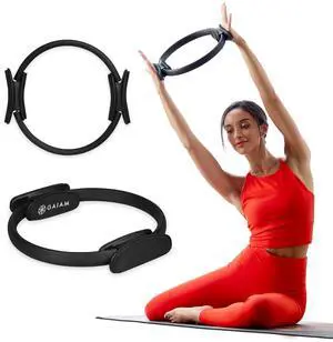 Pilates Ring Fitness Circle, Toning Arms, Legs & Core (15", Black) Pilates Ring Fitness Circle, Toning Arms, Legs & Core (15", Black)