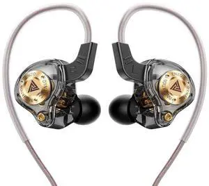 Wired Gaming Headphones IEM Earphones with 1DDQKZ ENZO in Ear Monitor, HiFi Earbuds, Bass Sound with New 11mm Dynamic Driver for Video Music Gaming (Black) Wired Gaming Headphones IEM Earphones with 1DDQKZ ENZO in Ear Monitor, HiFi Earbuds, Bass Sound with New 11mm Dynamic Driver for Video Music Gaming (Black)