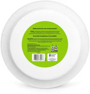 Everyday Paper Plates, 10 Inch, Disposable, 50 Count, Packaging May Vary Everyday Paper Plates, 10 Inch, Disposable, 50 Count, Packaging May Vary
