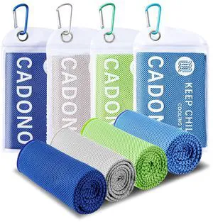 4 Pack Cooling Towel (40"x12"), Soft Breathable Chilly Towel, IceTowel, Microfiber Towels for Yoga, Sport, Running, Workout,Gym, Camping, Fitness, Workout & More Activities(Multicolor) 4 Pack Cooling Towel (40"x12"), Soft Breathable Chilly Towel, IceTowel, Microfiber Towels for Yoga, Sport, Running, Workout,Gym, Camping, Fitness, Workout & More Activities(Multicolor)