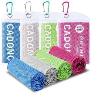 4 Pack Cooling Towel (40"x12"), Soft Breathable Chilly Towel, Ice Towel, Microfiber Towel for Yoga, Sport, Running, Workout,Gym, Camping, Fitness, Workout & More Activities(Multicolor) 4 Pack Cooling Towel (40"x12"), Soft Breathable Chilly Towel, Ice Towel, Microfiber Towel for Yoga, Sport, Running, Workout,Gym, Camping, Fitness, Workout & More Activities(Multicolor)